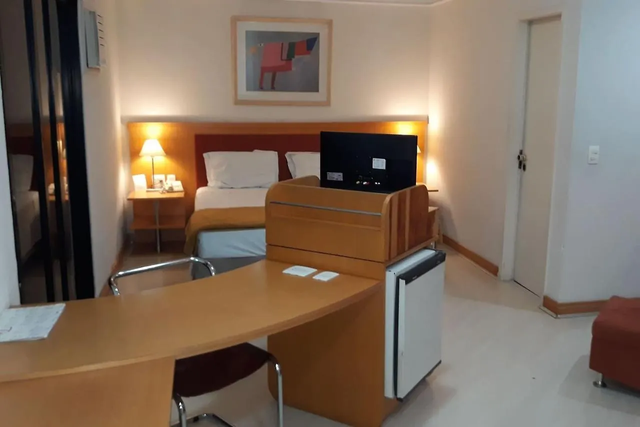 Apart-hotel Flat com Sacada - Região Ibirapuera próximo vários Hospitais e UNIFESP São Paulo Brasil