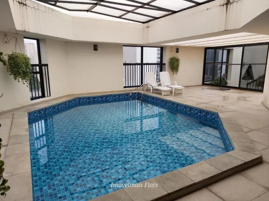 Apart-hotel Flat com Sacada - Região Ibirapuera próximo vários Hospitais e UNIFESP São Paulo